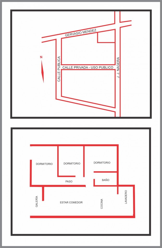 DEPARTAMENTO/CASA N° 30 - Barrio 338 Viviendas- G. Mendez y Nagera