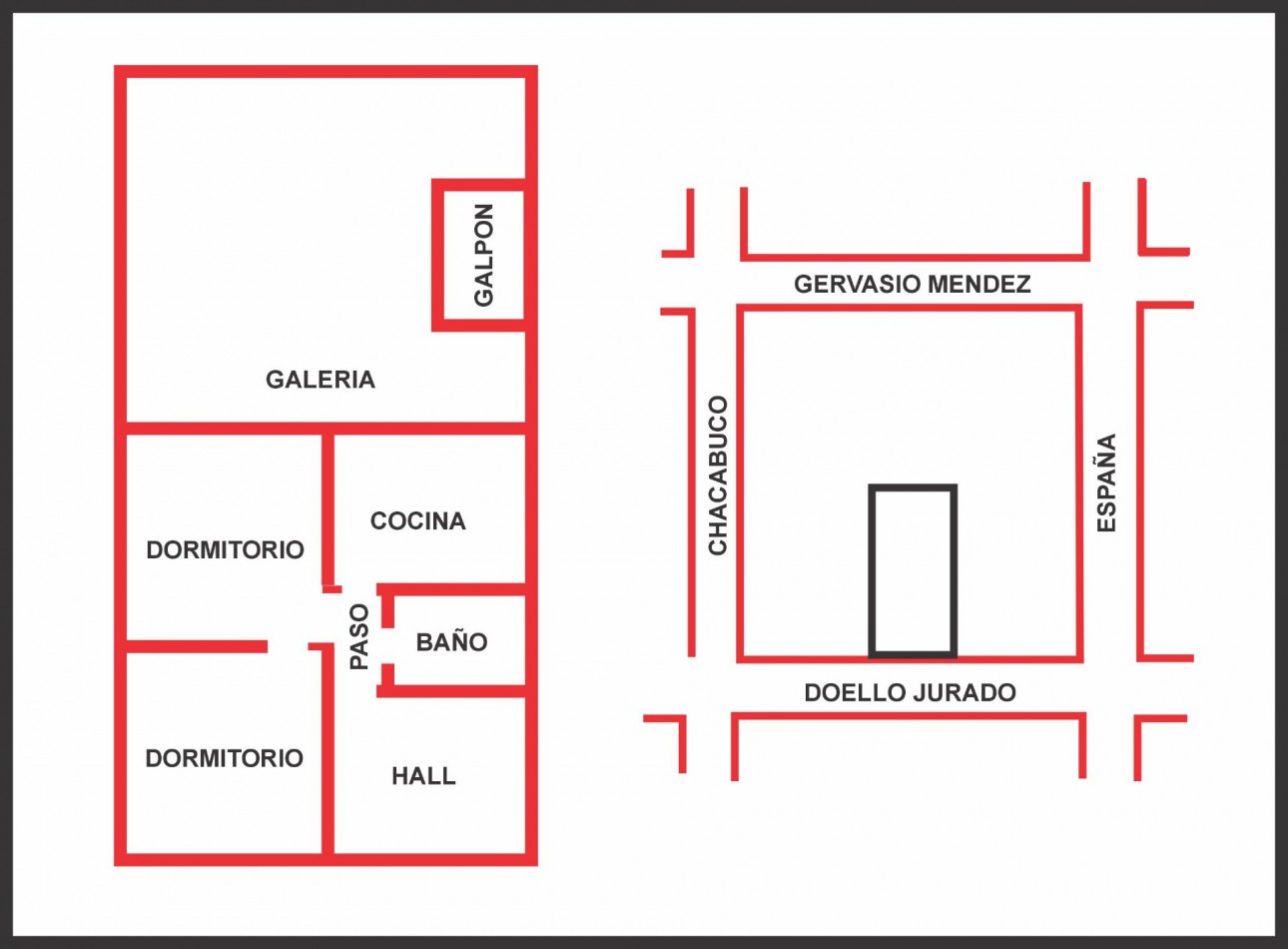 Casa en venta Doello Jurado 980