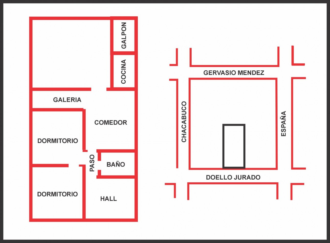 Casa en venta Doello Jurado 980