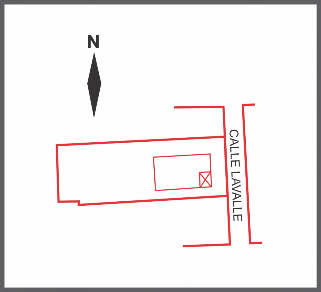 Terreno en venta Lavalle 124