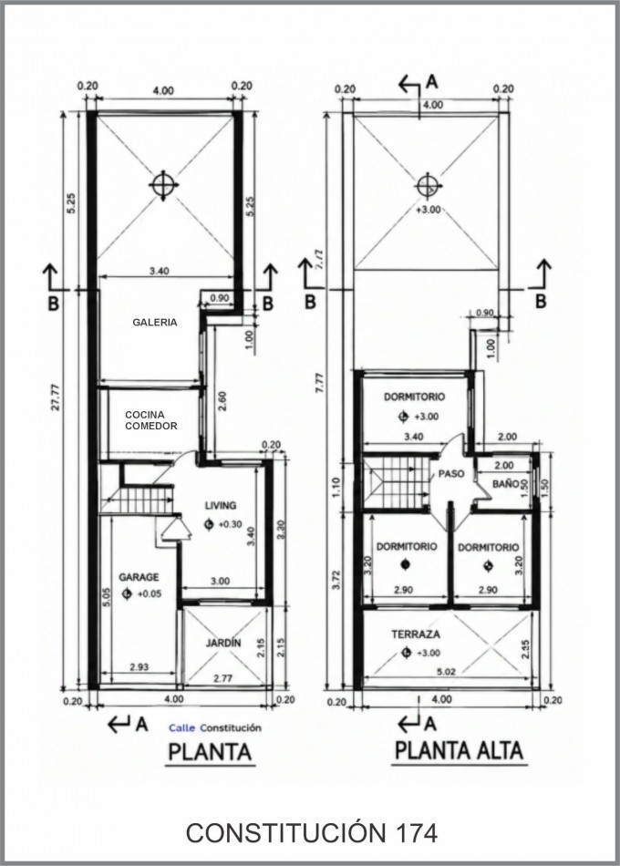 Casa en venta Constitucion 174