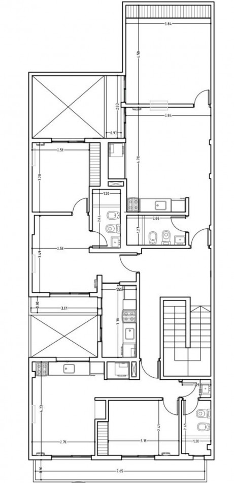 Departamento en alquiler Urquiza 984 2do C